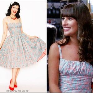 Bernie Dexter Eiffel Tower Paris Sundress M balconette top, retro flared